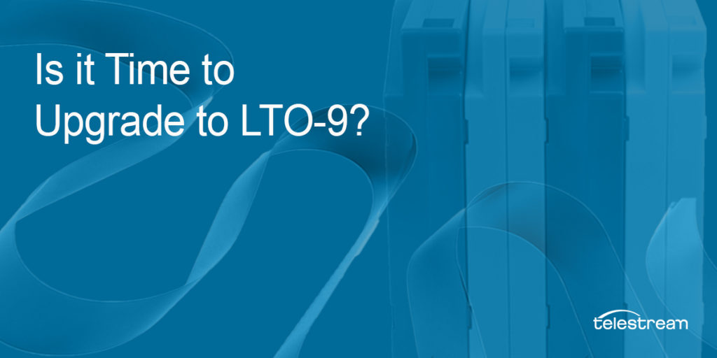 LTO 9 upgrade